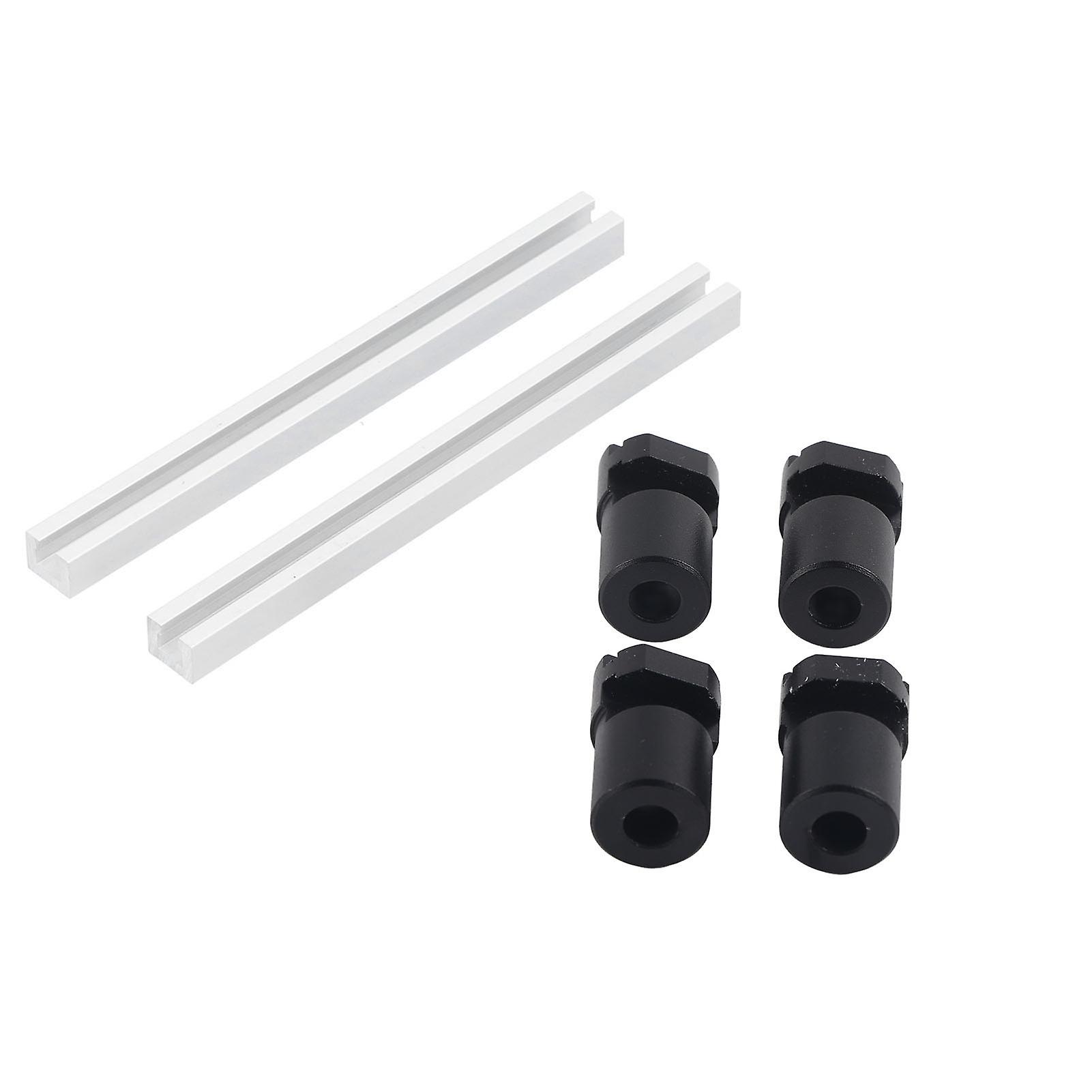 4pcs 20mm Bench Dogs Aluminum Alloy Diy Humanized Design Workbench Positioning Fixing Tool