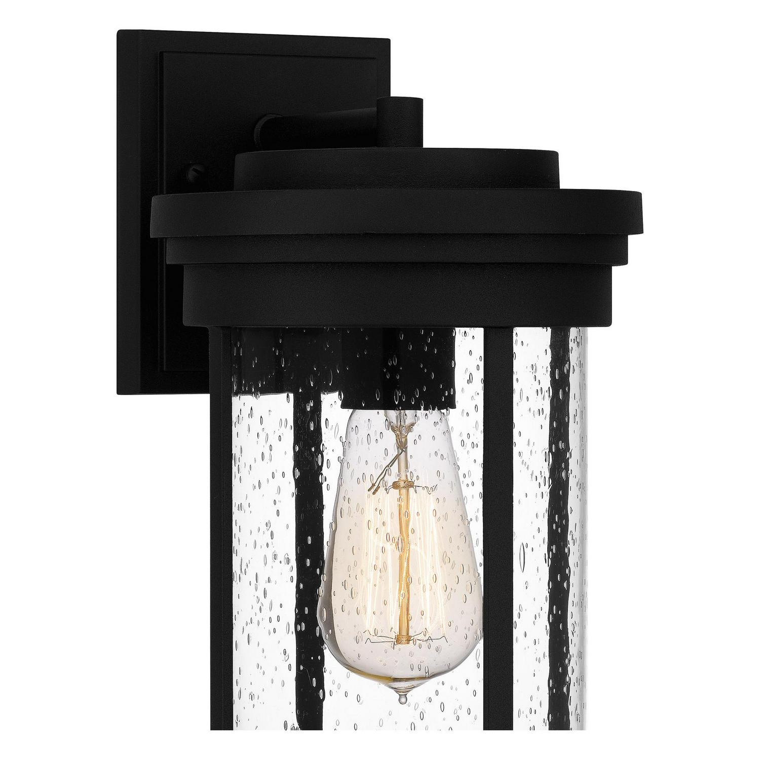 Ashley Harbour Oaklee 1-Light Earth Black Outdoor Wall Lantern