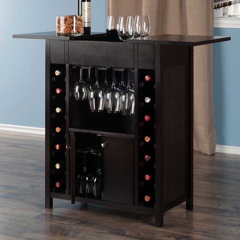 Winsome Yukon Wine Cabinet