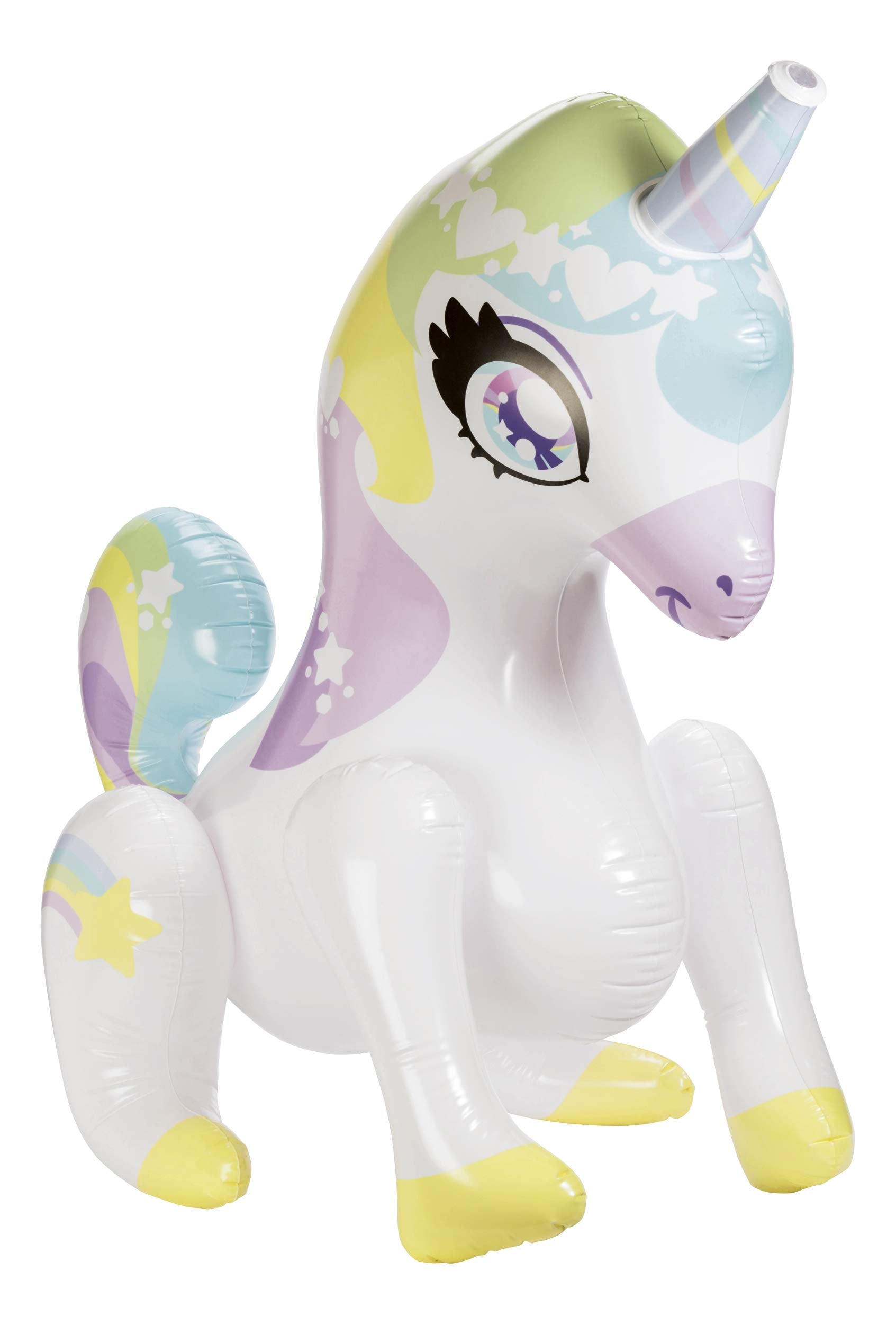 Toysmith Sprinkler Buddies Mist-Ical Unicorn Inflatable Outdoor Sprinkler