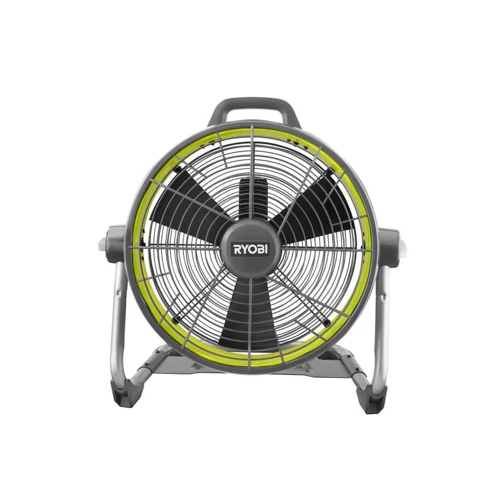 RYOBI ONE 18V Hybrid 18 in. Air Cannon Drum Fan P3340