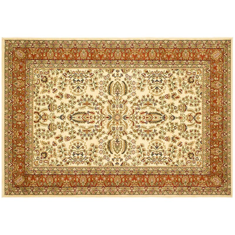 Safavieh Lyndhurst Framed Floral Vine Rug