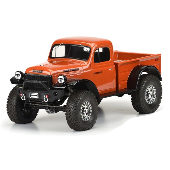 Proline Racing PRO349900 12.3 in. 313 mm Power Wagon Clear Car Body for 1946 Dodge