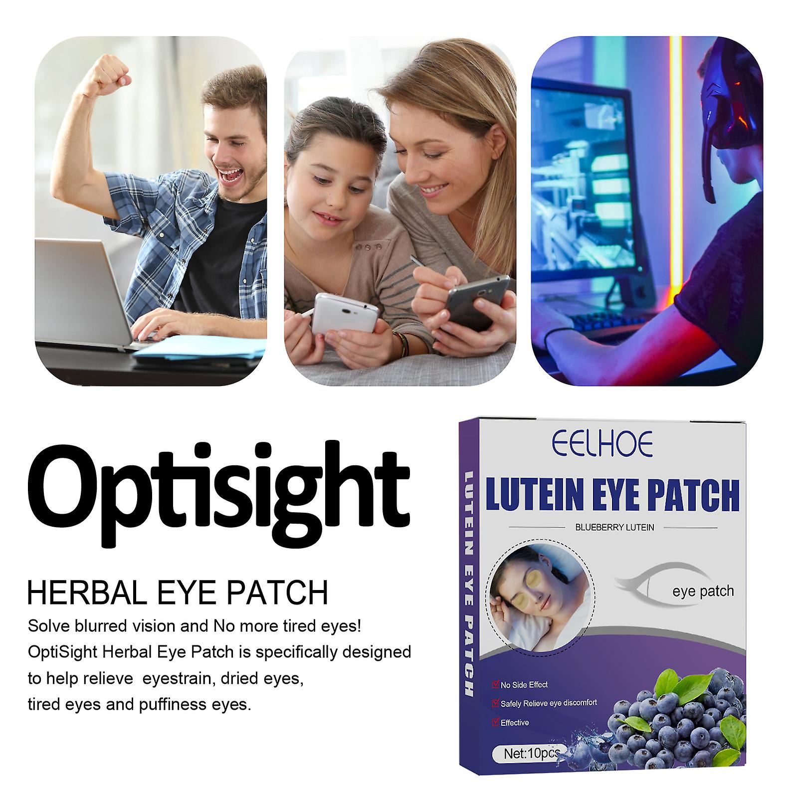 Blueberry Lutein Eye Patch Relieves Eye Fatigue Cold Compress Sleep Eye Protection Sticker Myopia Eye Patch