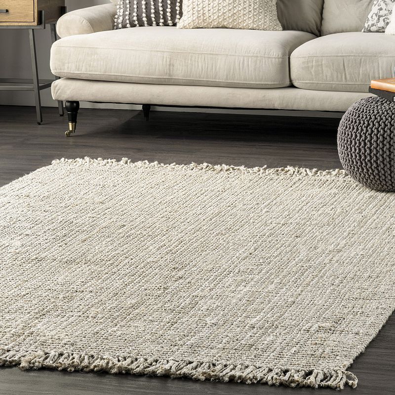 nuLOOM Daniela Farmhouse Chunky Jute Area Rug