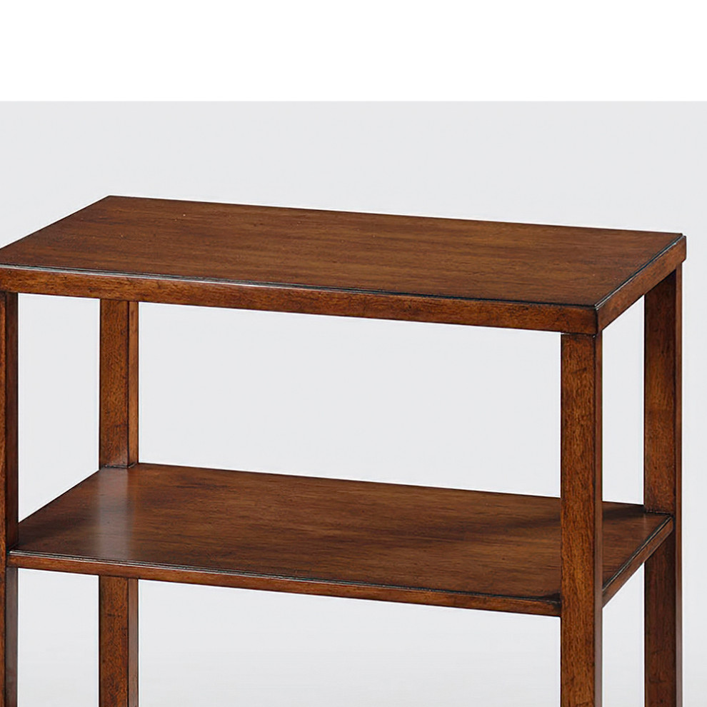 Classic Three Tier Side Table   Transitional   Side Tables And End Tables   by English Georgian America  Houzz