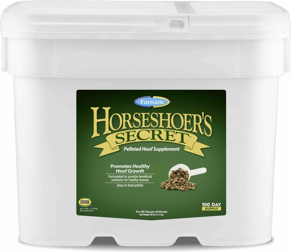 Farnam Horseshoer's Secret Hoof Health Hay Flavor Pellets Horse Supplement