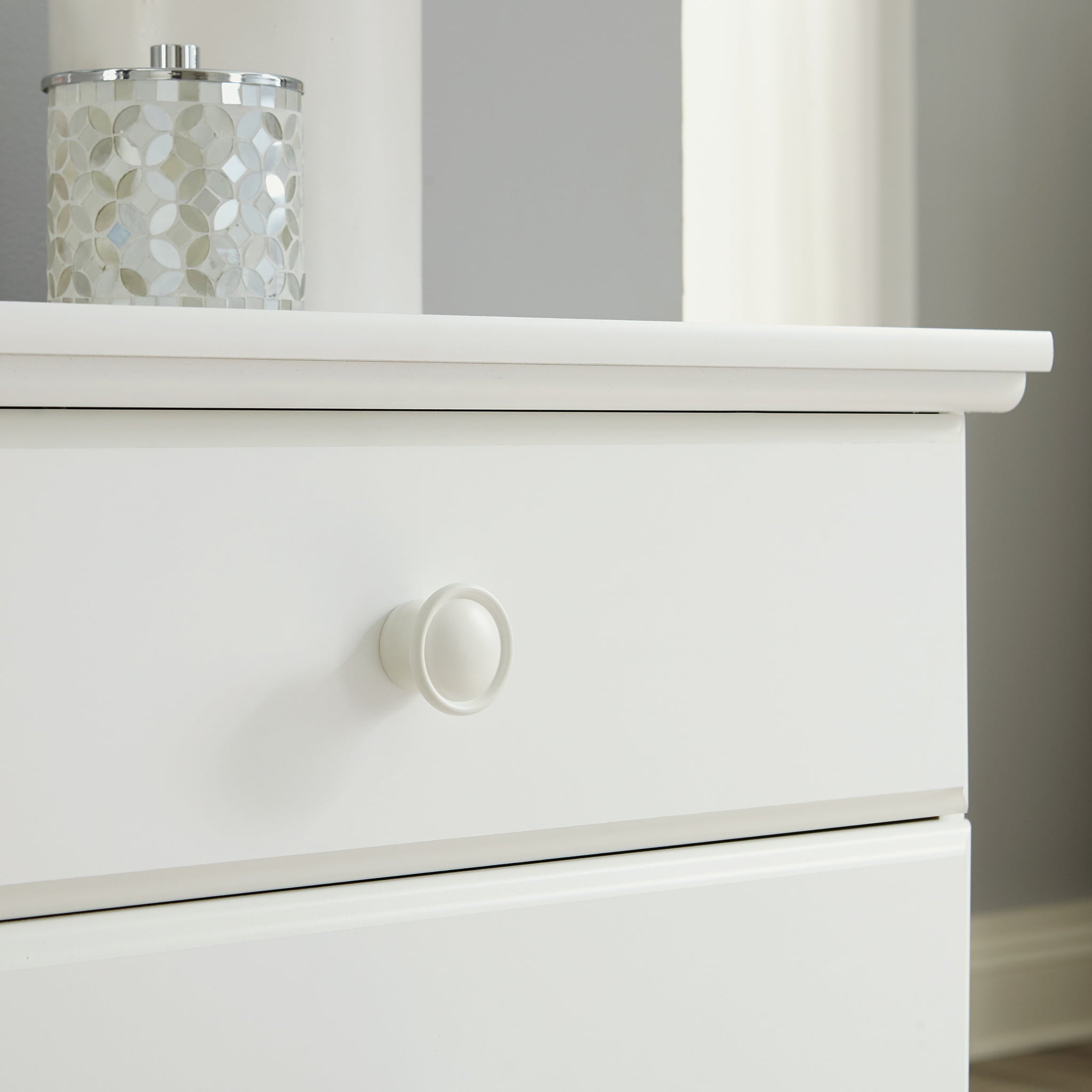 Sauder Storybook 6-Drawer Dresser, Soft White Finish