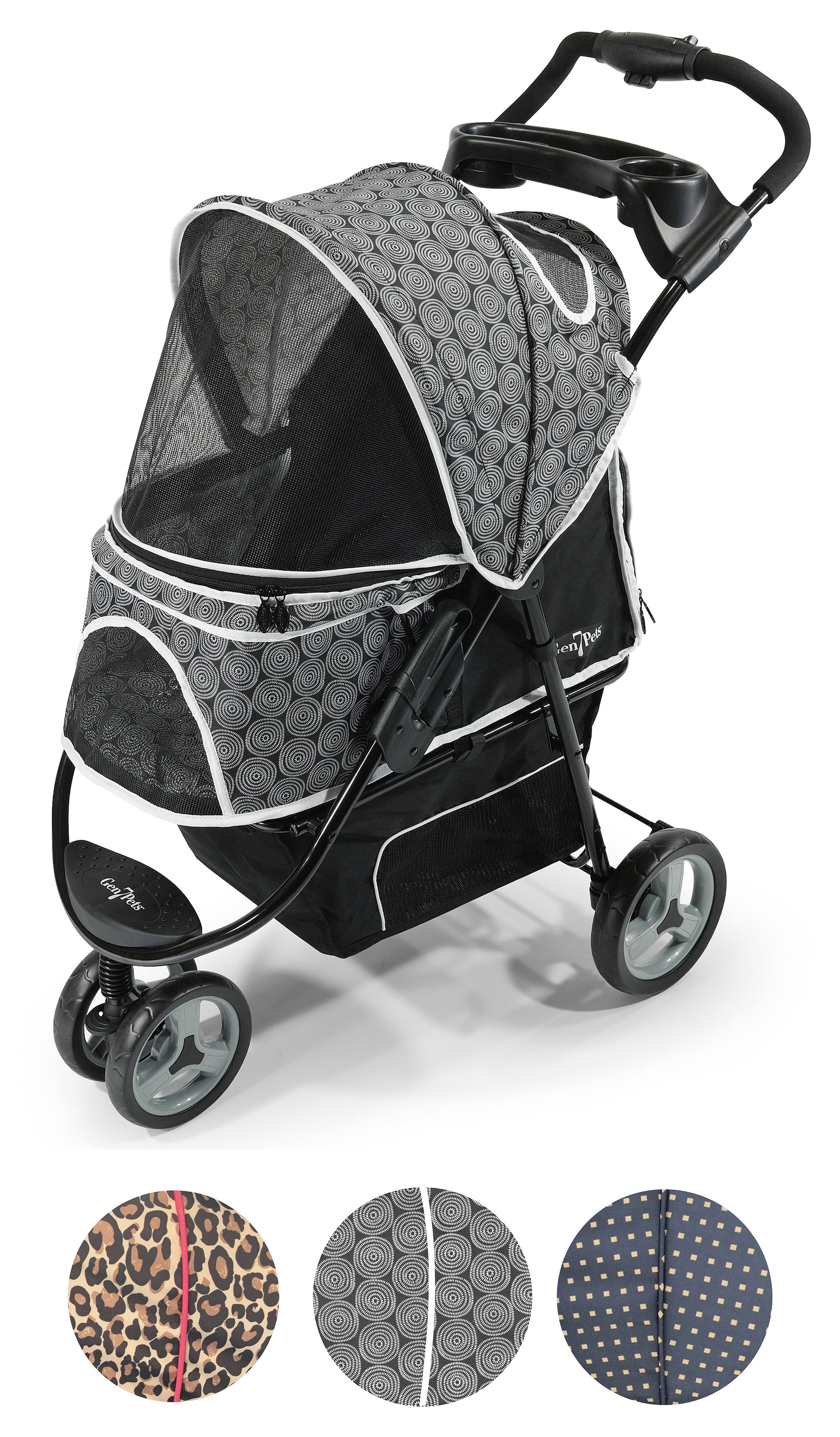 Promenade Pet Stroller， Black Onyx