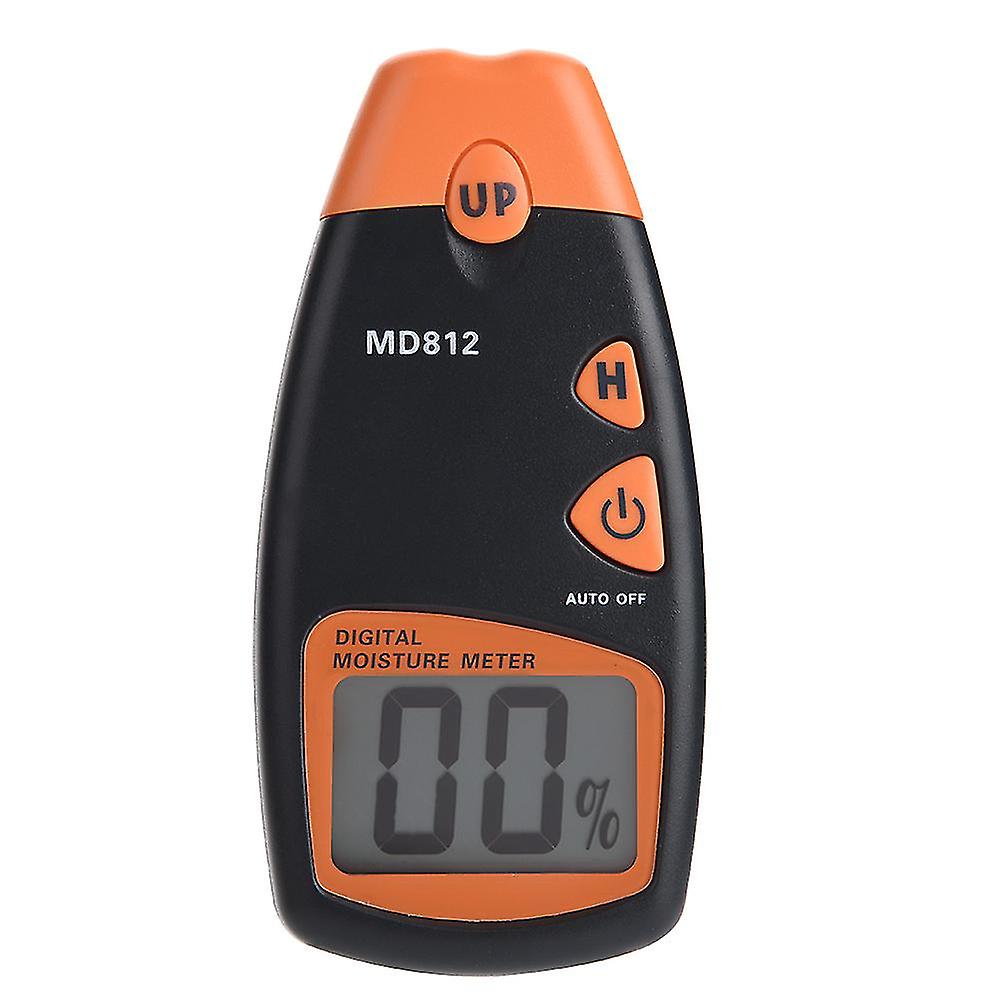 MD812 Digital LCD 2/4 Pin Wood Moisture Meter Tester Timber Hygrometer Humidity Detector