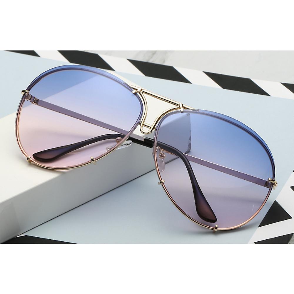 Vintage Fashion Sunglasses Metal Frame Sun Glasses Retro Eyewear Shades Uv400 Protection Glasses For Men And Women  Style 6