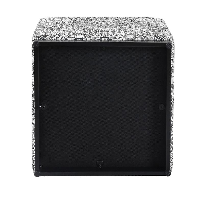 HomePop Boucle Cube Ottoman