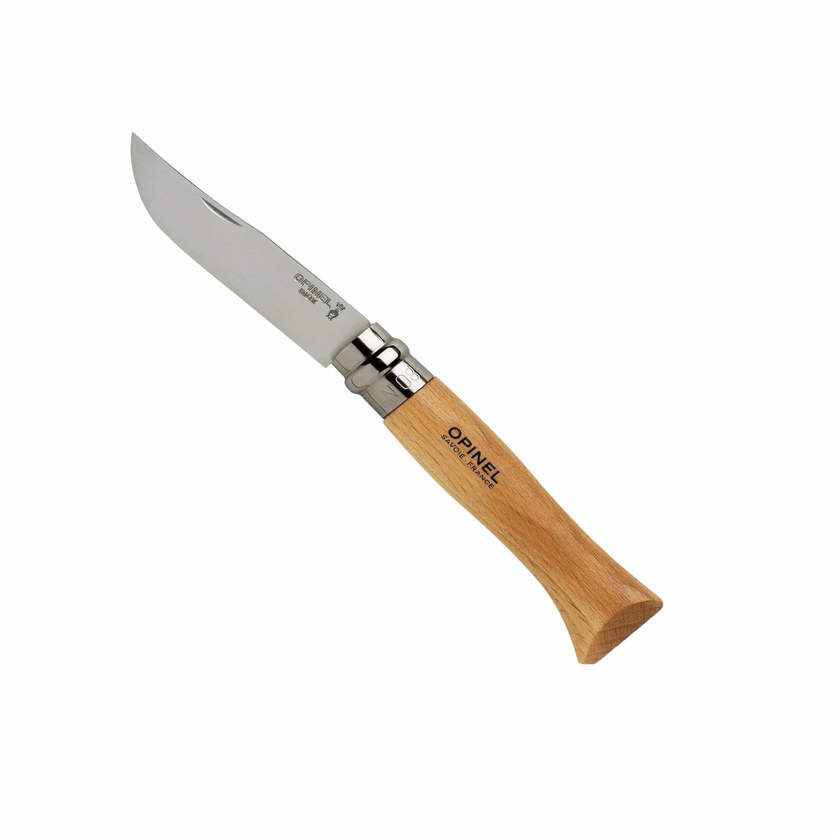 Opinel No. 08 Stainless Steel Folding Knife