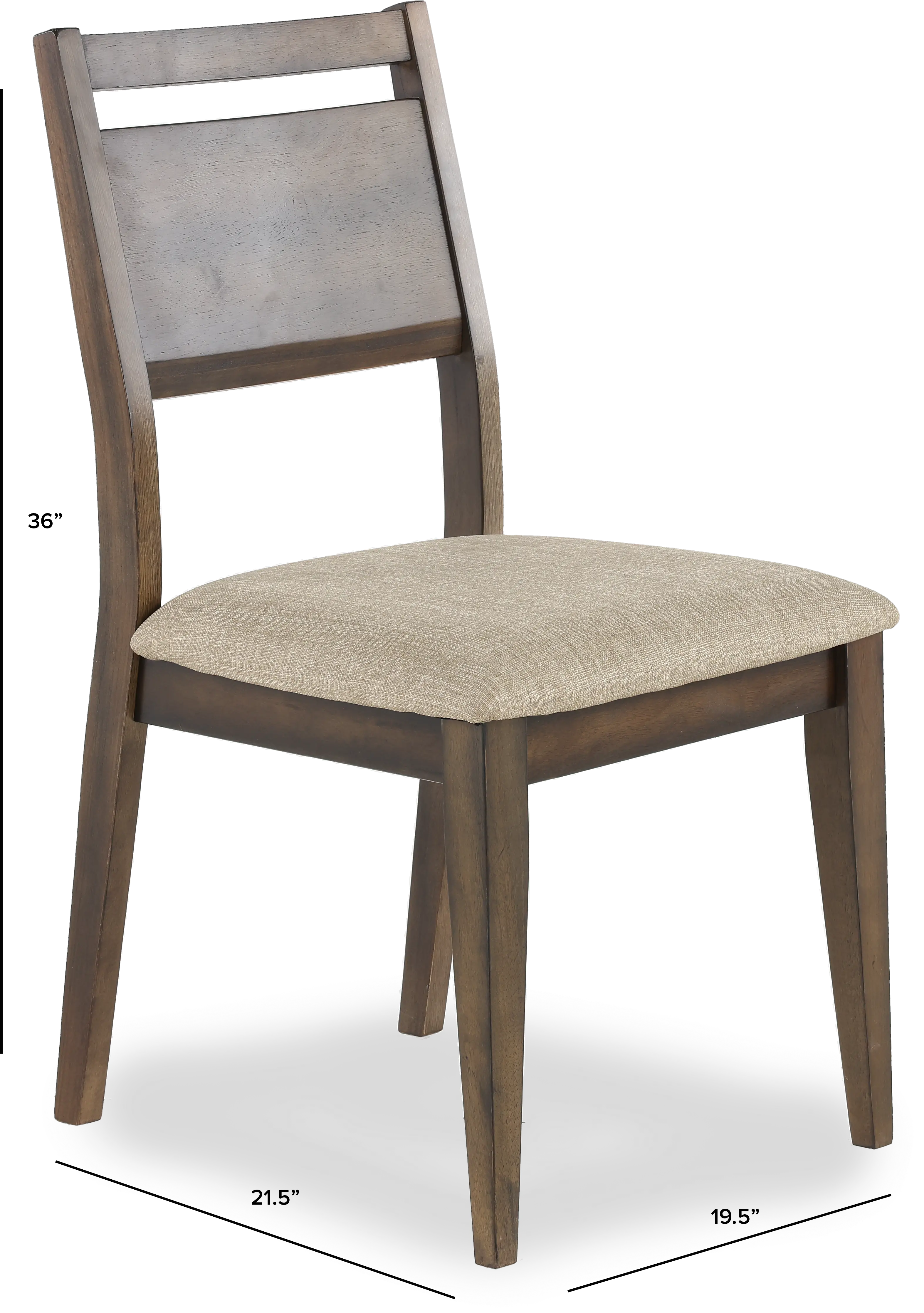 Zoey Brown Dining Room Chair