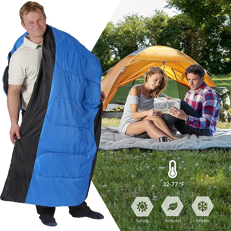 Custom Logo Camping Hiking Lightweight Warm   Cold Weather Backpacking large sleeping bag