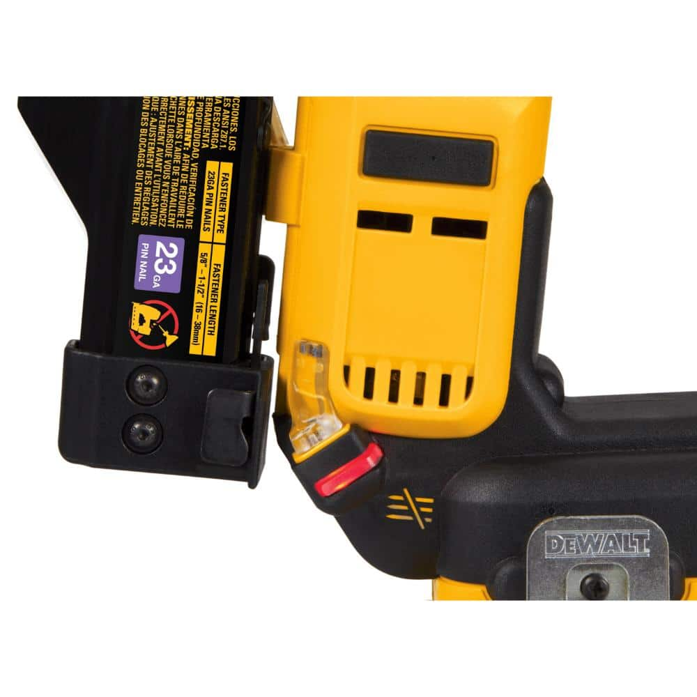 DEWALT DCN623B ATOMIC 20V MAX Lithium Ion Cordless 23 Gauge Pin Nailer Tool Only