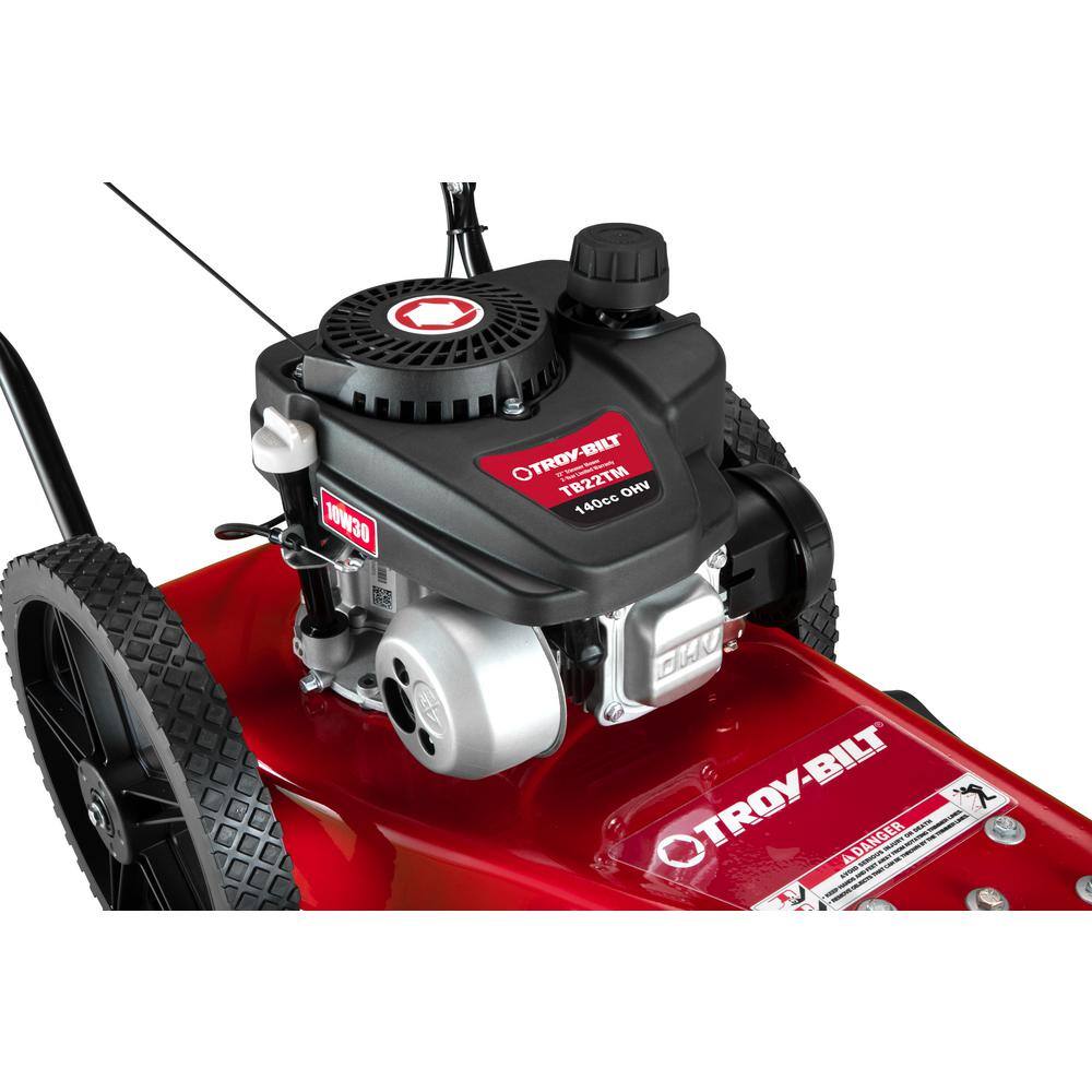 Troy-Bilt 22 in. 140 cc Gas Walk Behind String Trimmer Mower TB22TM