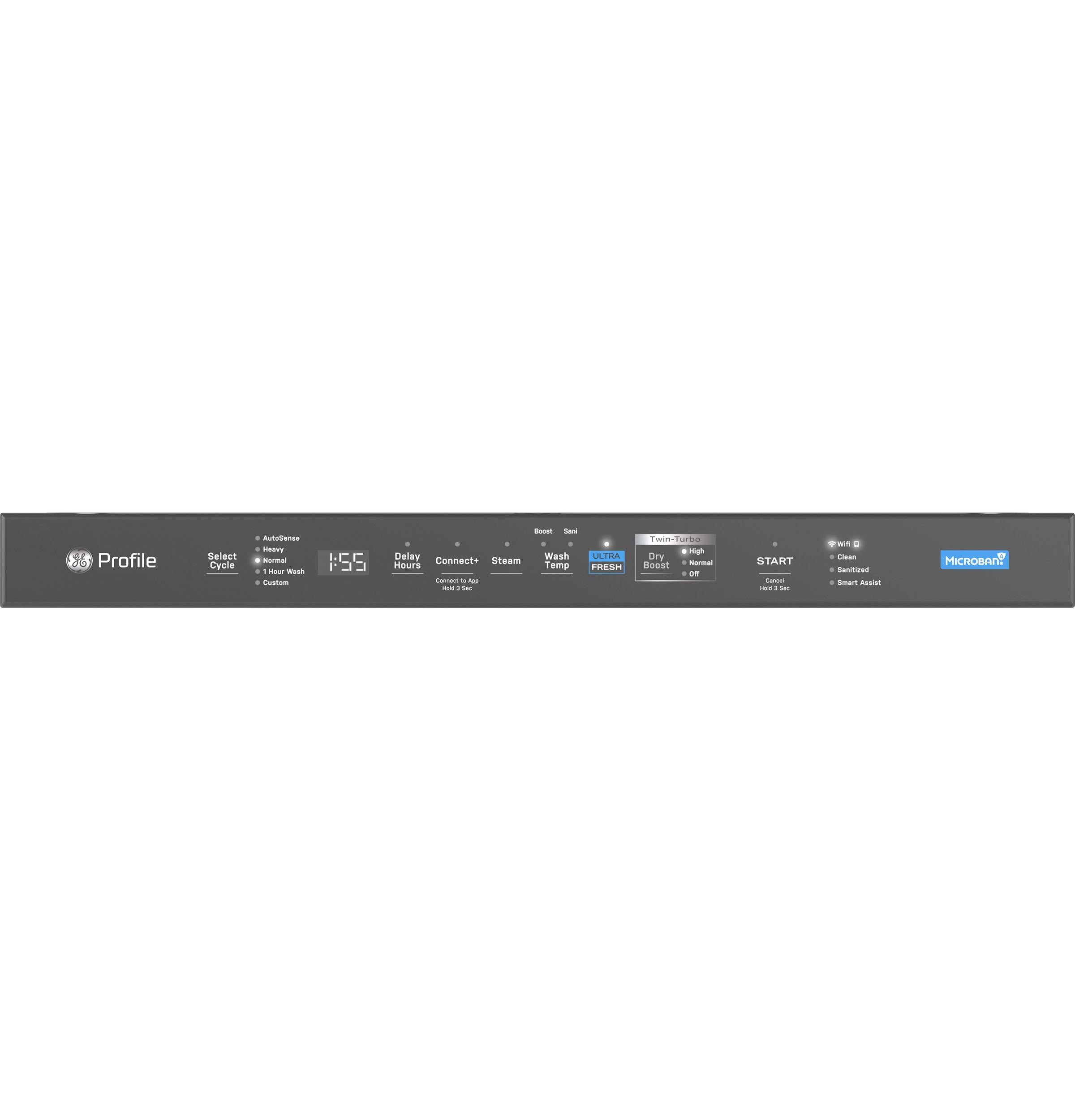 Ge Appliances PDP795SYVFS Ge Profile™ Energy Star Smart Ultrafresh System Dishwasher With Microban™ Antimicrobial Technology With Deep Clean Washing 3Rd Rack, 39 Dba