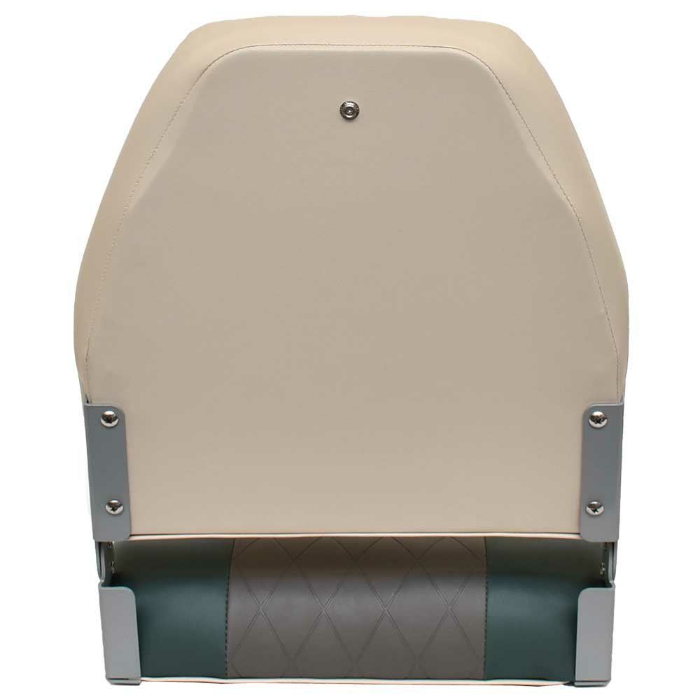 Wise Boat Folding Fishing Seat 3354-878 | Beige Green Gray