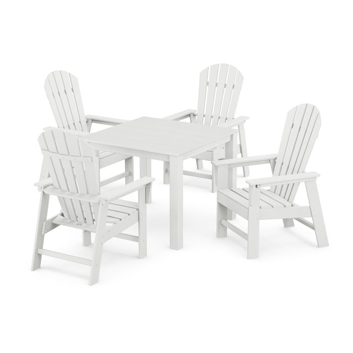 Polywood South Beach Coast 5-Piece Parsons Dining Set PWS2316-1