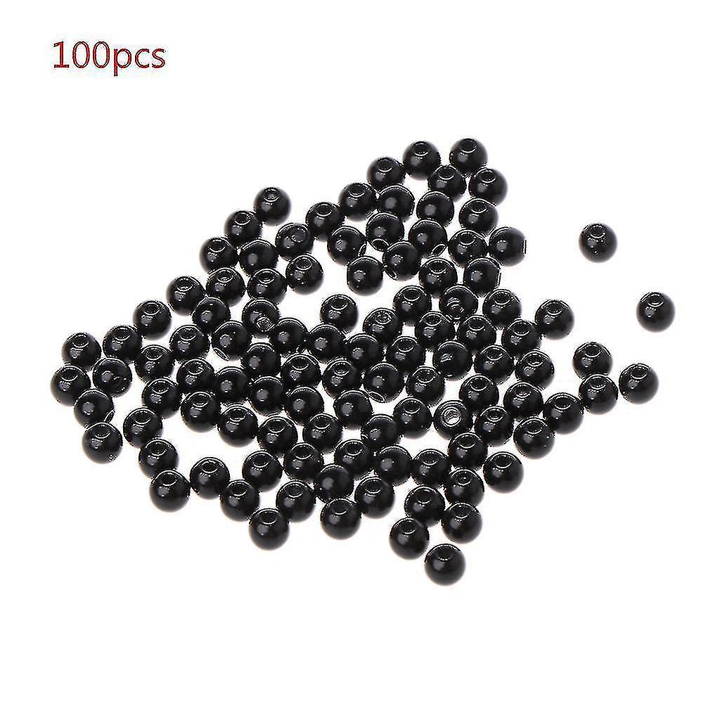 100pcs 3-12mm Black Safety Doll Eyes Sewing Beads For Diy Bear Stuffed Toys Scrapbooking Crafts-size