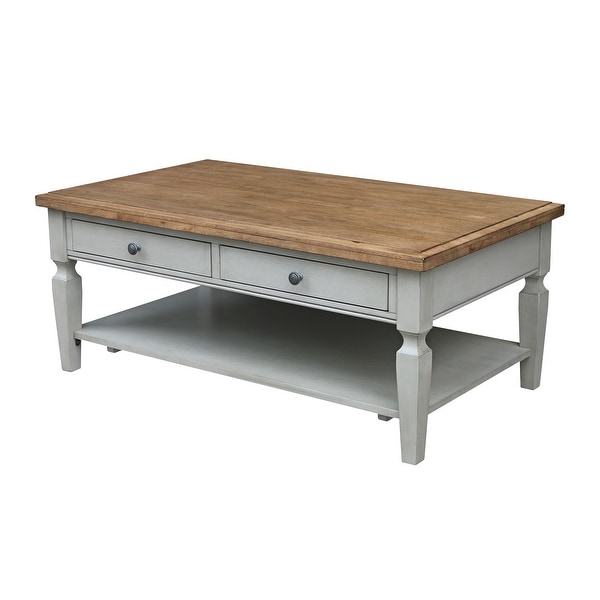 Vista Solid Wood Coffee Table - 48