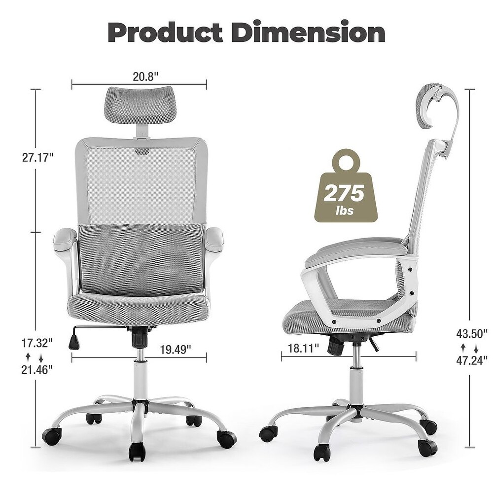 Office Chair Ergonomic Desk Chair with Lumbar Support