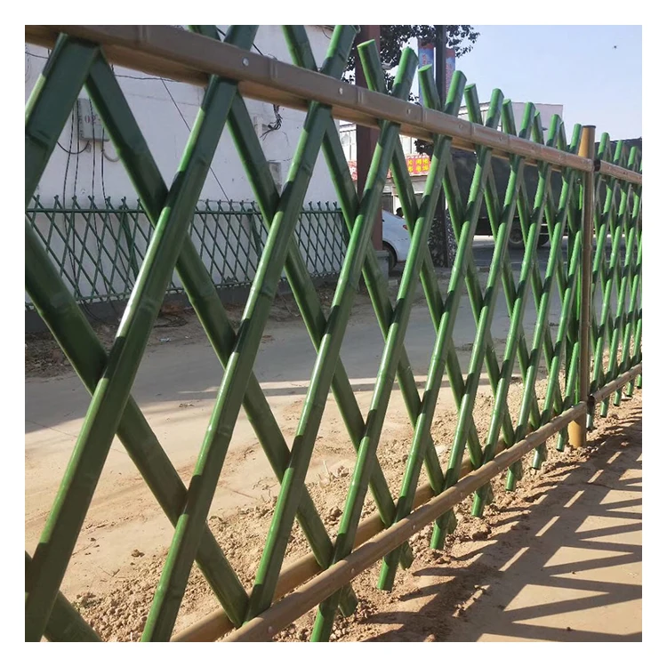 Factory Supply Bamboo Metal Fence Garden Decoration Fence For Hot Sale