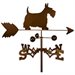 SWEN Products Inc Handmade Scottish Terrier Dog Copper Weathervane