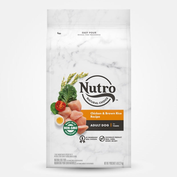Nutro Adult Farm-Raised Chicken， Brown Rice  Sweet Potato Dry Dog Foo