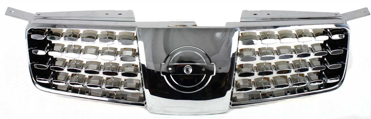 Grille Assembly Compatible With 2004-2006 Nissan Maxima Chrome Shell and Insert