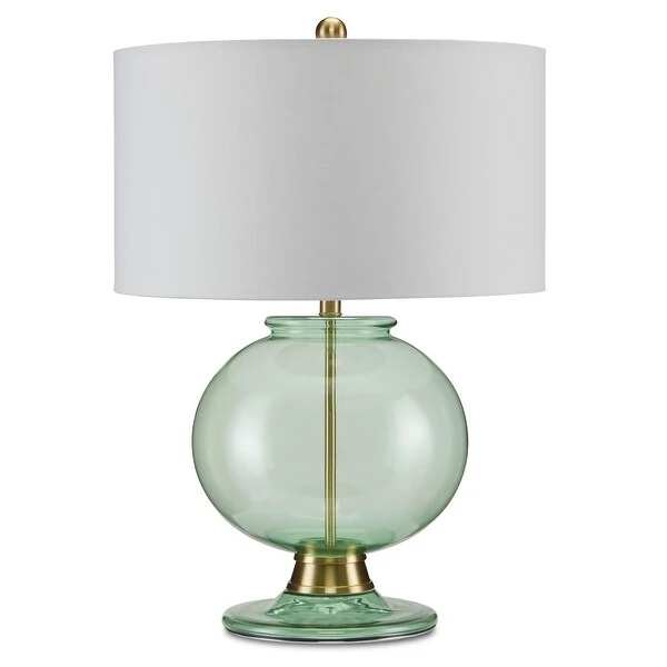 Currey and Company Jocasta Green Table Lamp - 27.75