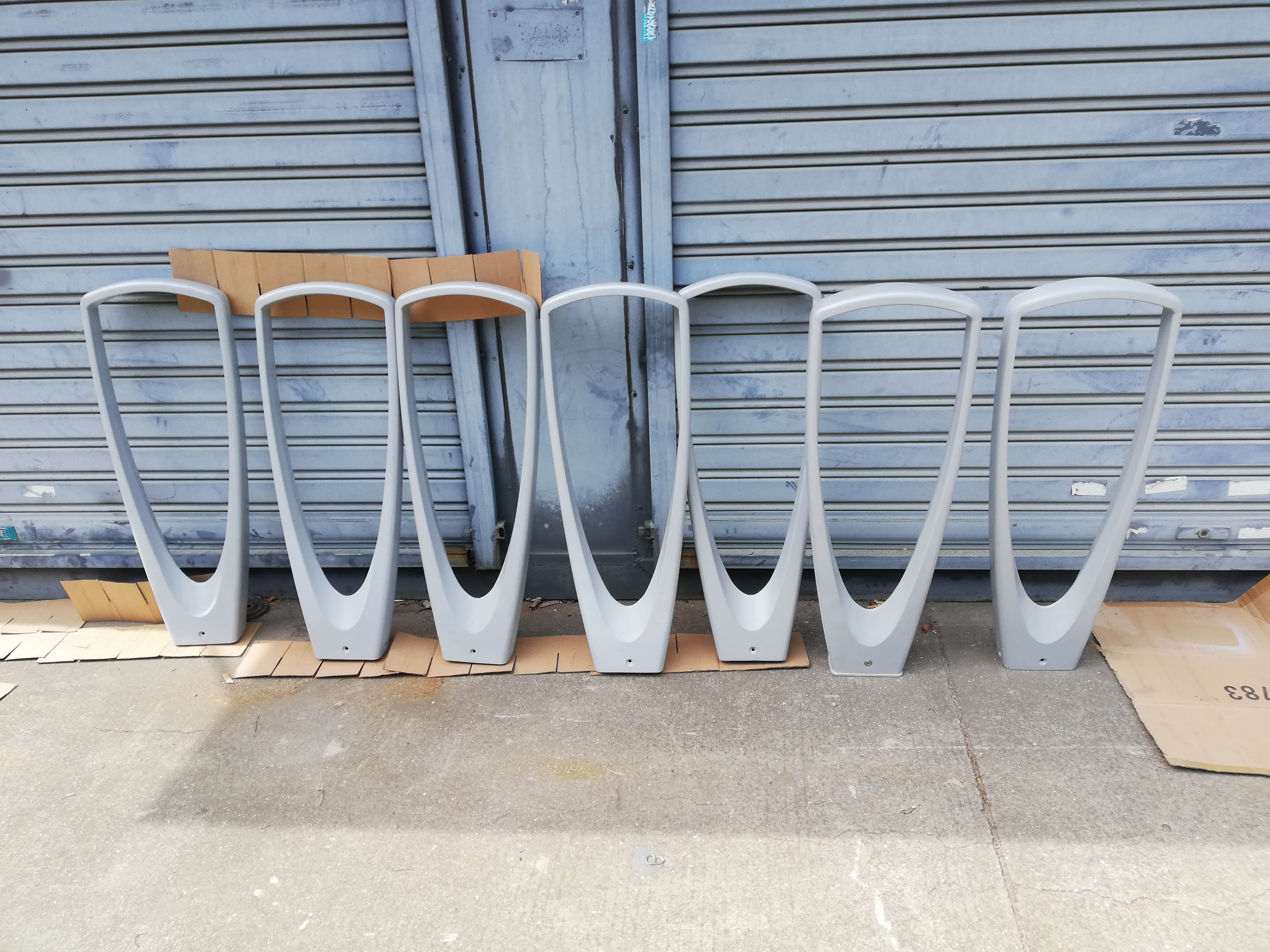 Outdoor Bicycle Stand  Metal Cycle Rack Bike Storage Vertical Bike Parking Rack Bicycle Front Rack Bicycle Parking Storage