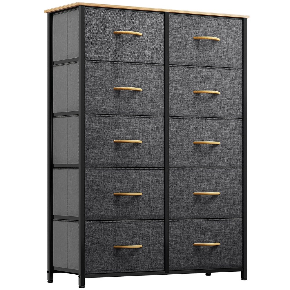 Moasis 10 drawer Bedroom Dresser Storage Tower