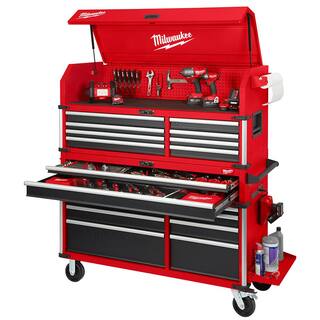 MW High Capacity 56 in. 18-Drawer Tool Chest and Cabinet Combo 48-22-8556