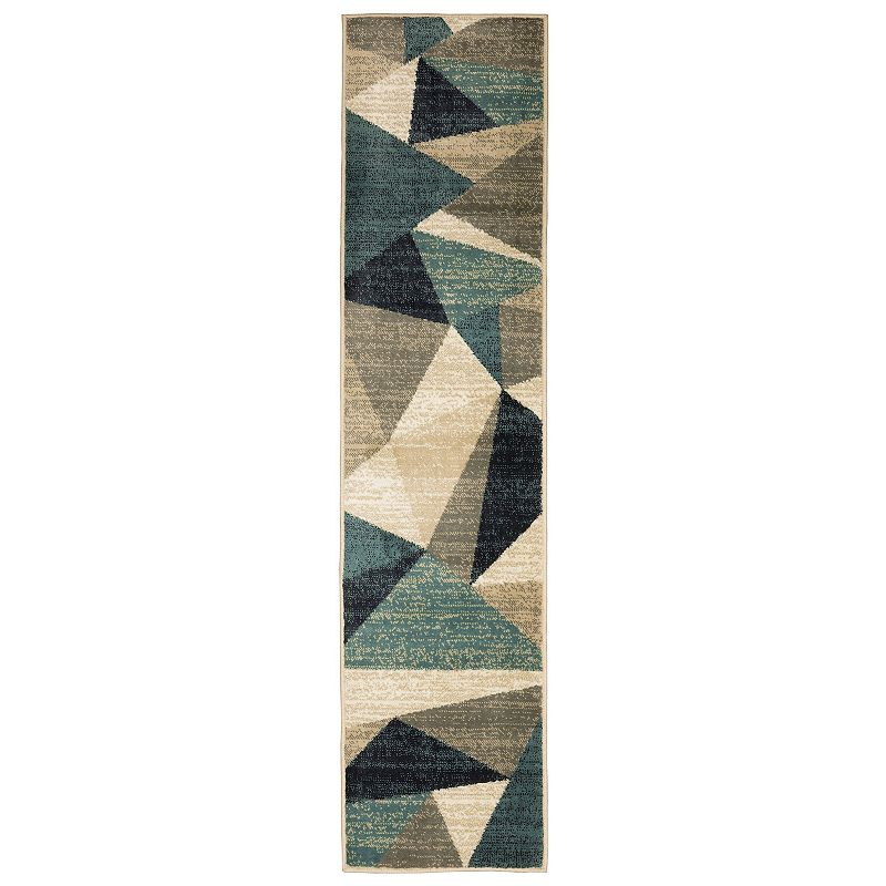 StyleHaven Easton Faceted Geometric Rug