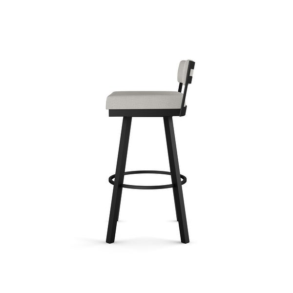 Amisco Travis Swivel Counter and Bar Stool