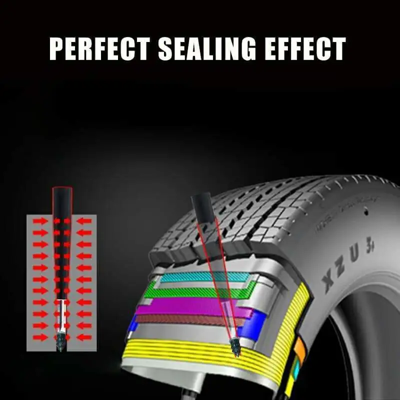 Auto Motorcycle Vacuum Tire Repair Rubber Nail Fast Tool Self-service
