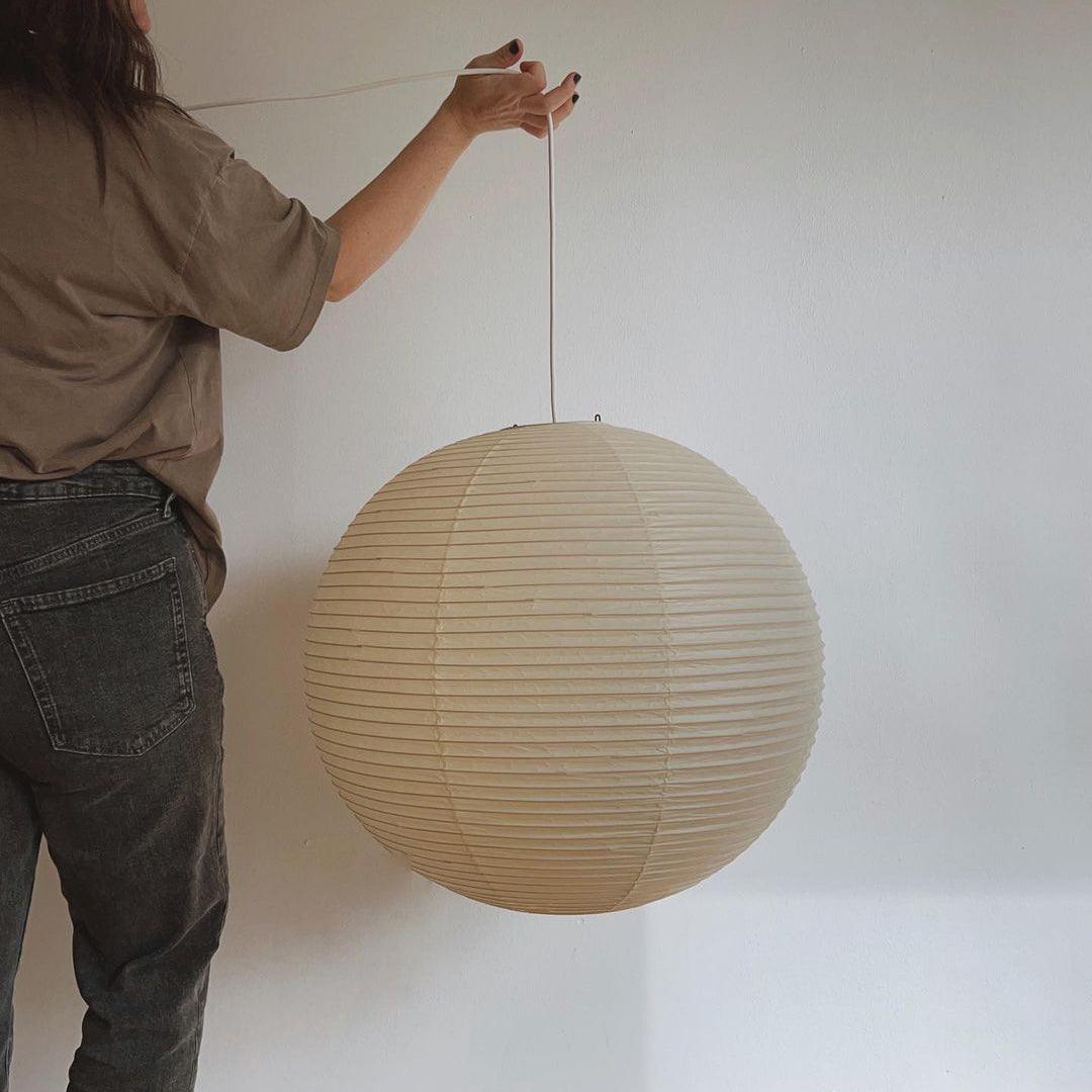 Washi Paper Round Series Pendant Lamp