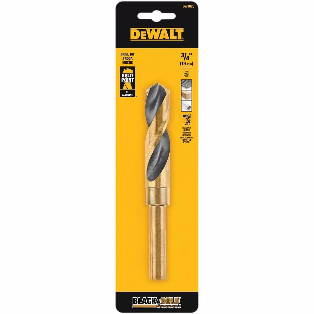 DEWALT 3/4 in. Black and Gold Drill Bit and#8211; XDC Depot