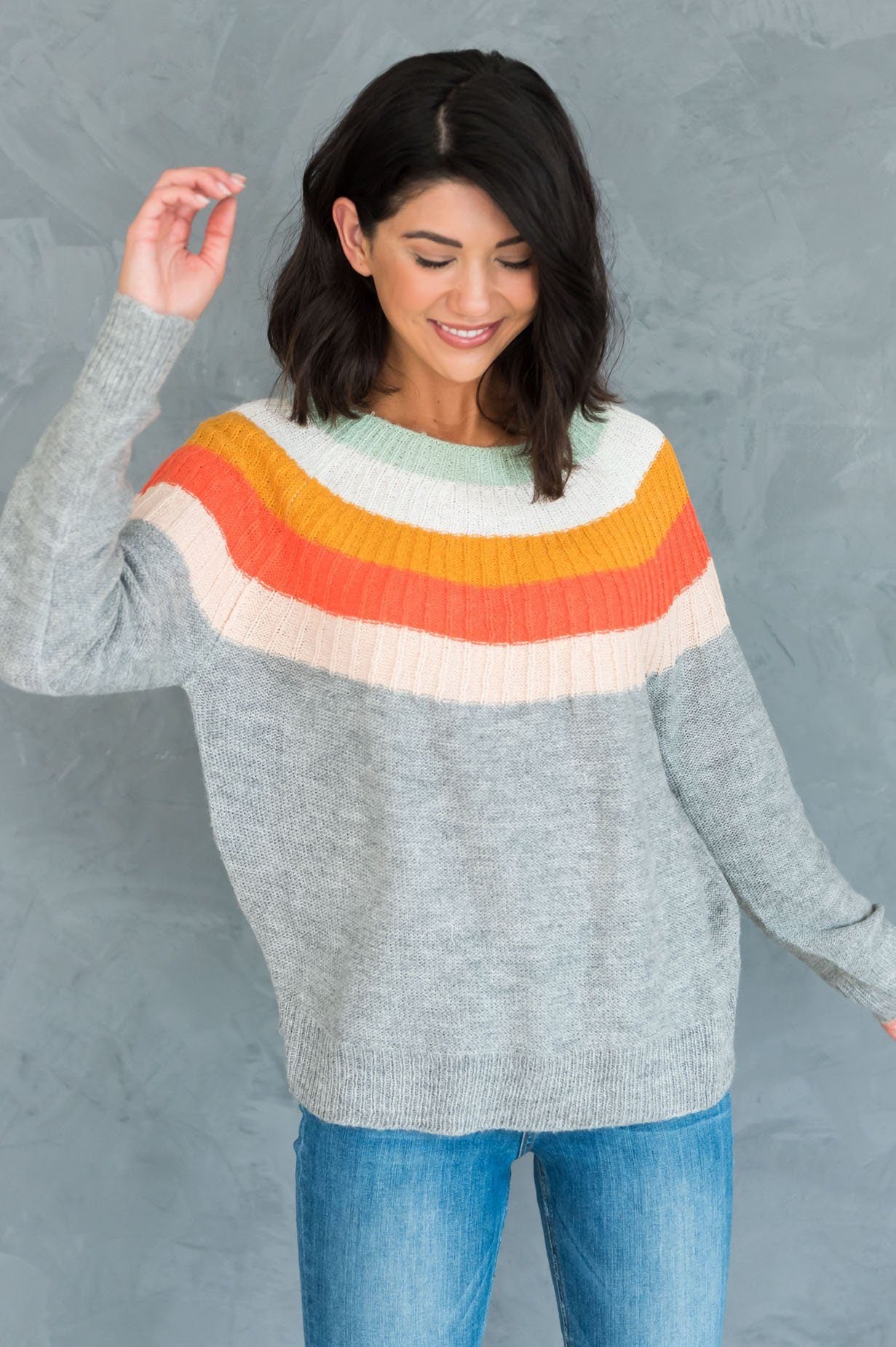 Ignite The Night Modest Sweater