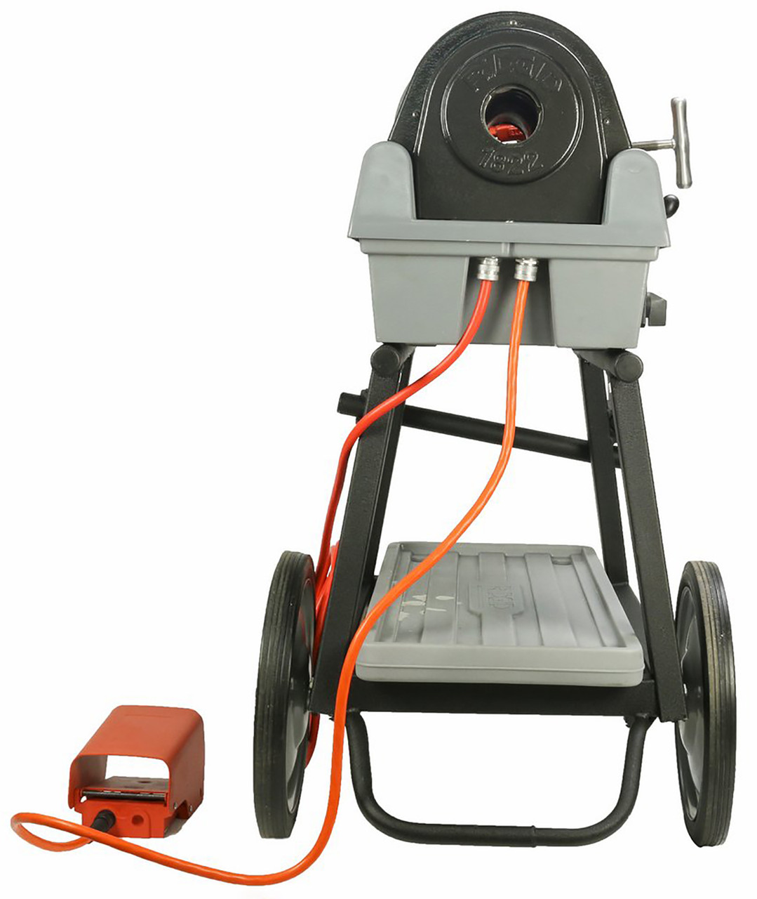 Reconditioned RIDGID 1822-I Auto Chuck Pipe Threader with 815A Dies New Cart - Affordable Tools