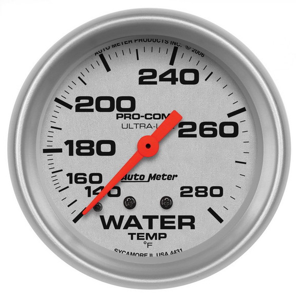 Auto Meter 4431 Ultralt Water Temp 2 5/8'