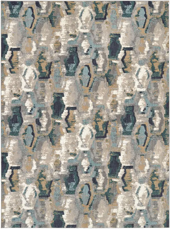 Soiree 5 x 8 Mallard Green Rug