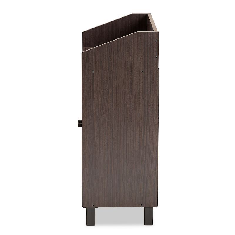 Baxton Studio Rossin Shoe Cabinet