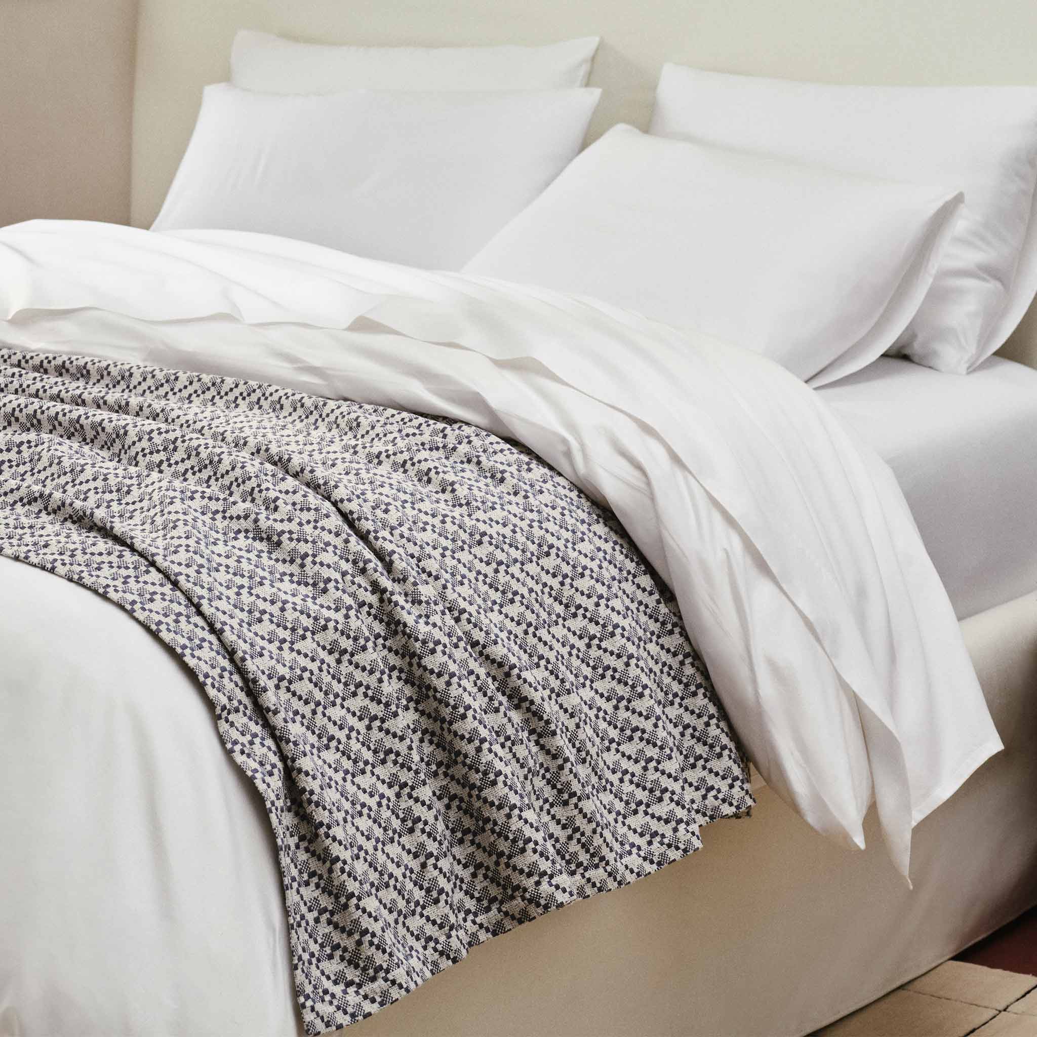 Cotton Basketweave Throw Blanket - Last Call