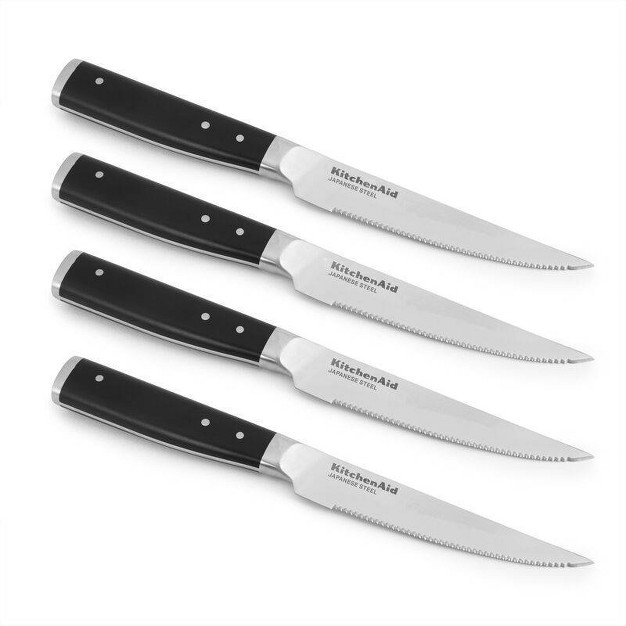 Kitchenaid 4pc Triple Rivet Steak Knife Set