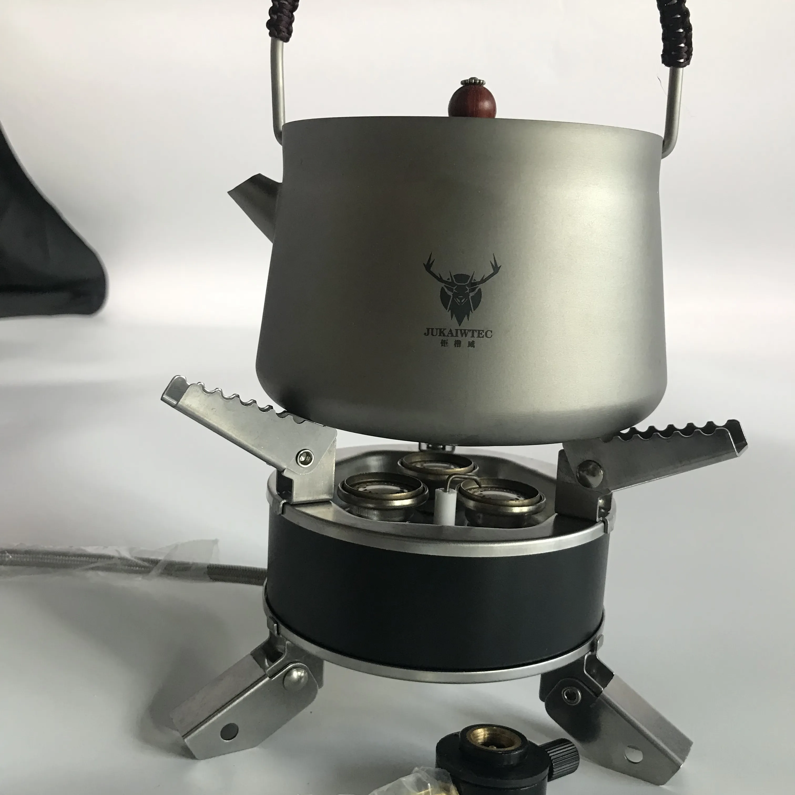 Portable Camping Stove Burner Lightweight Hiking Stove with Carrying Bag  Camp Stove for Outdoor Cooking