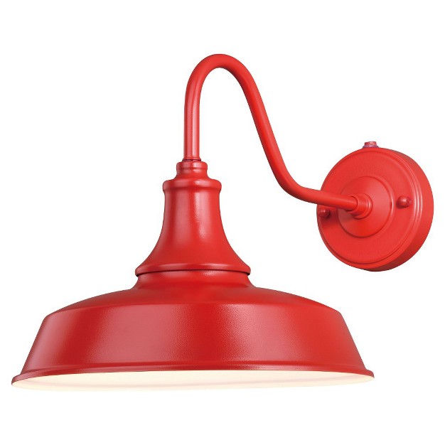 Vaxcel Dorado 1 Light Sconce Red