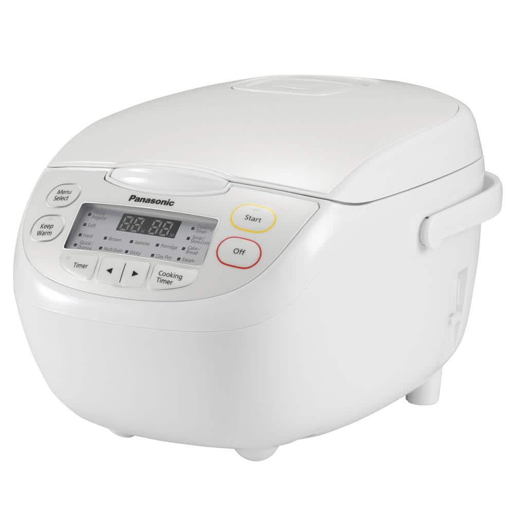 Panasonic White Electric Multi-Cooker Rice Cooker SR-CN108